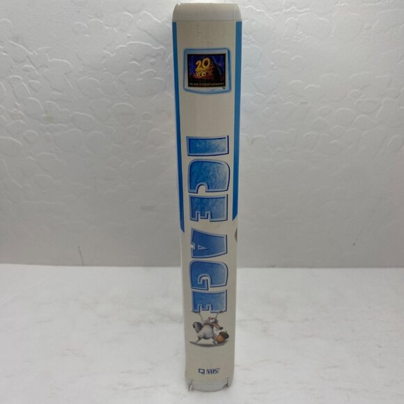 Vintage 2002 Ice Age VHS Tape Clamshell Case Classic Animated Adventure Comedy - Picture 7 of 9